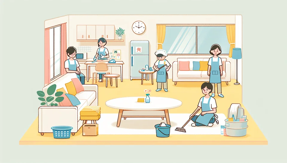 名古屋で家事代行を利用するメリットのイメージ画像